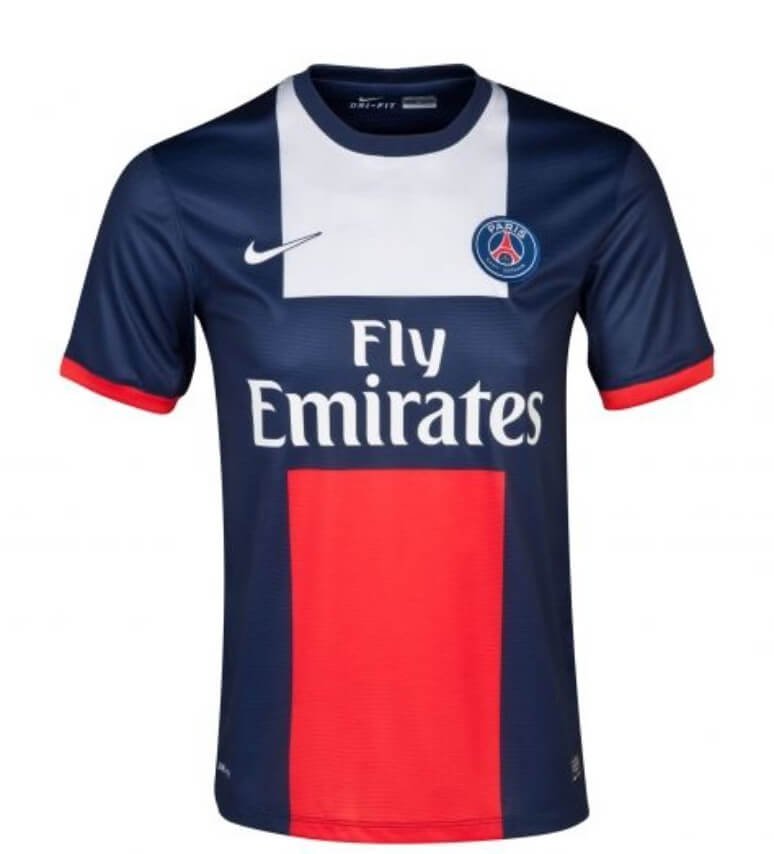 Camisa Psg Home Azul 2013/14 Masculina Camisa Psg Home Azul 2013/14 Masculina