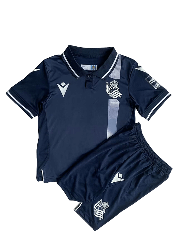Kit Infantil Real Sociedad Azul 2023/24 Unissex Kit Infantil Real Sociedad Azul 2023/24 Unissex