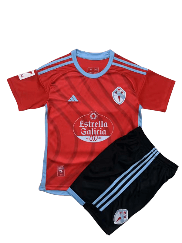 Kit Infantil Real Oviedo Vermelha 2023/24 Unissex Kit Infantil Real Oviedo Vermelha 2023/24 Unissex