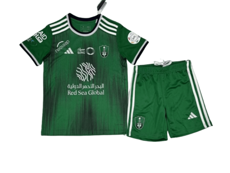 Kit Infantil Al Ahly Verde 2023/24 Unissex
