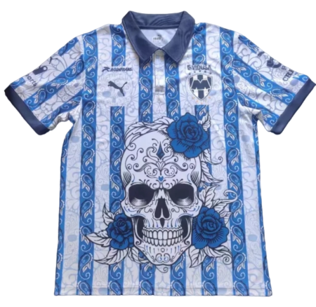 Camisa Monterrey Especial Halloween Azul 2023/24 Masculina