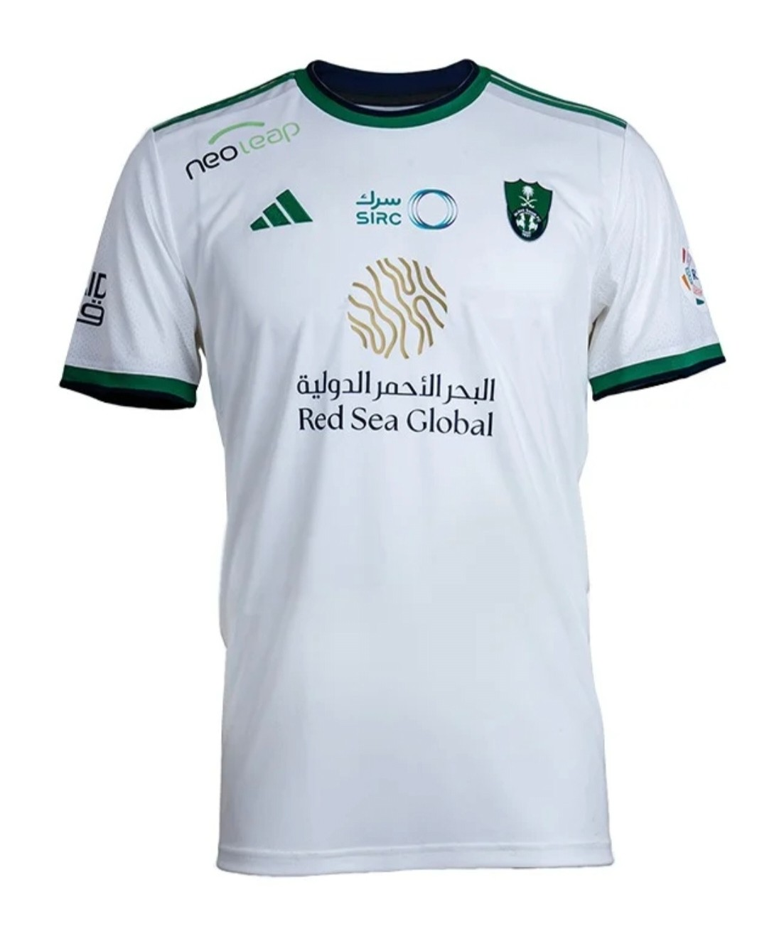 camisa-al-ahli-home-branca-2023-24-masculina Camisa Al Ahli Home Branca 2023/24 Masculina