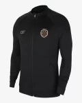 Jaqueta de Frio CR7 Sporting Portugal Preta 2023