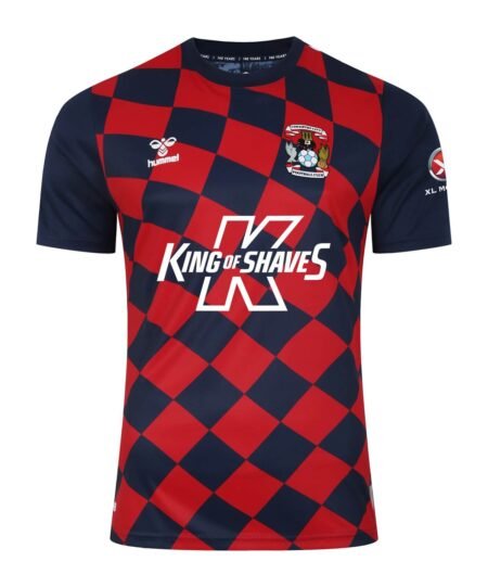 Camisa Coventry City Away Vermelha 2023/24 Masculina