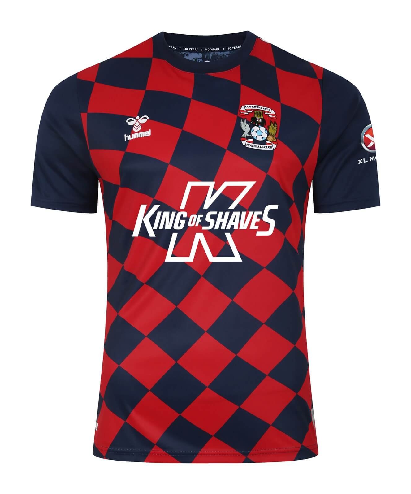 Camisa Coventry City Away Vermelha 2023/24 Masculina Camisa Coventry City Away Vermelha 2023/24 Masculina