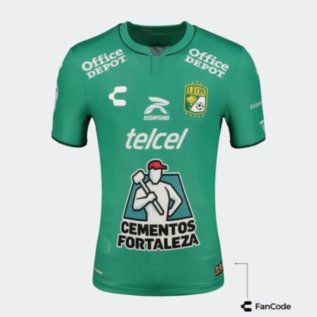 Camisa Club León Home Verde 2023/24 Masculina