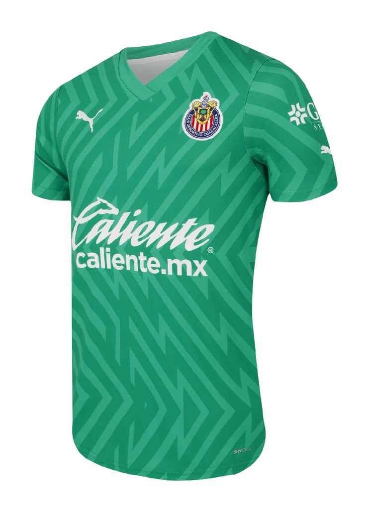 Camisa Chivas Guadalajara Verde Goleiro 2023/24 Masculina Camisa Chivas Guadalajara Verde Goleiro 2023/24 Masculina