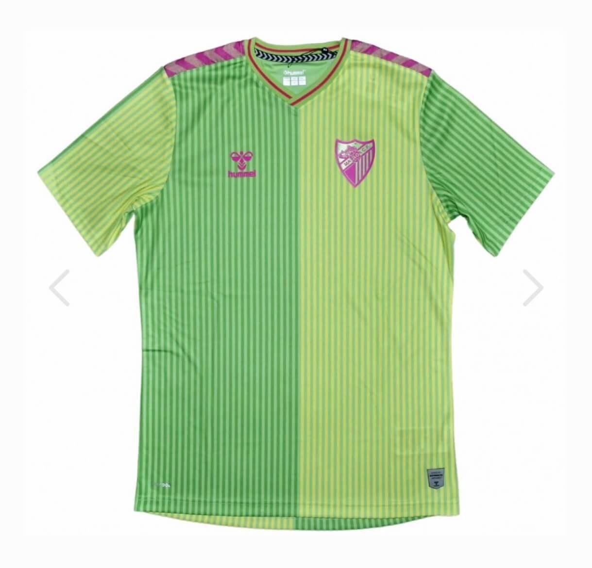 Camisa Málaga Third Verde 2023/24 Masculina Camisa Málaga Third Verde 2023/24 Masculina
