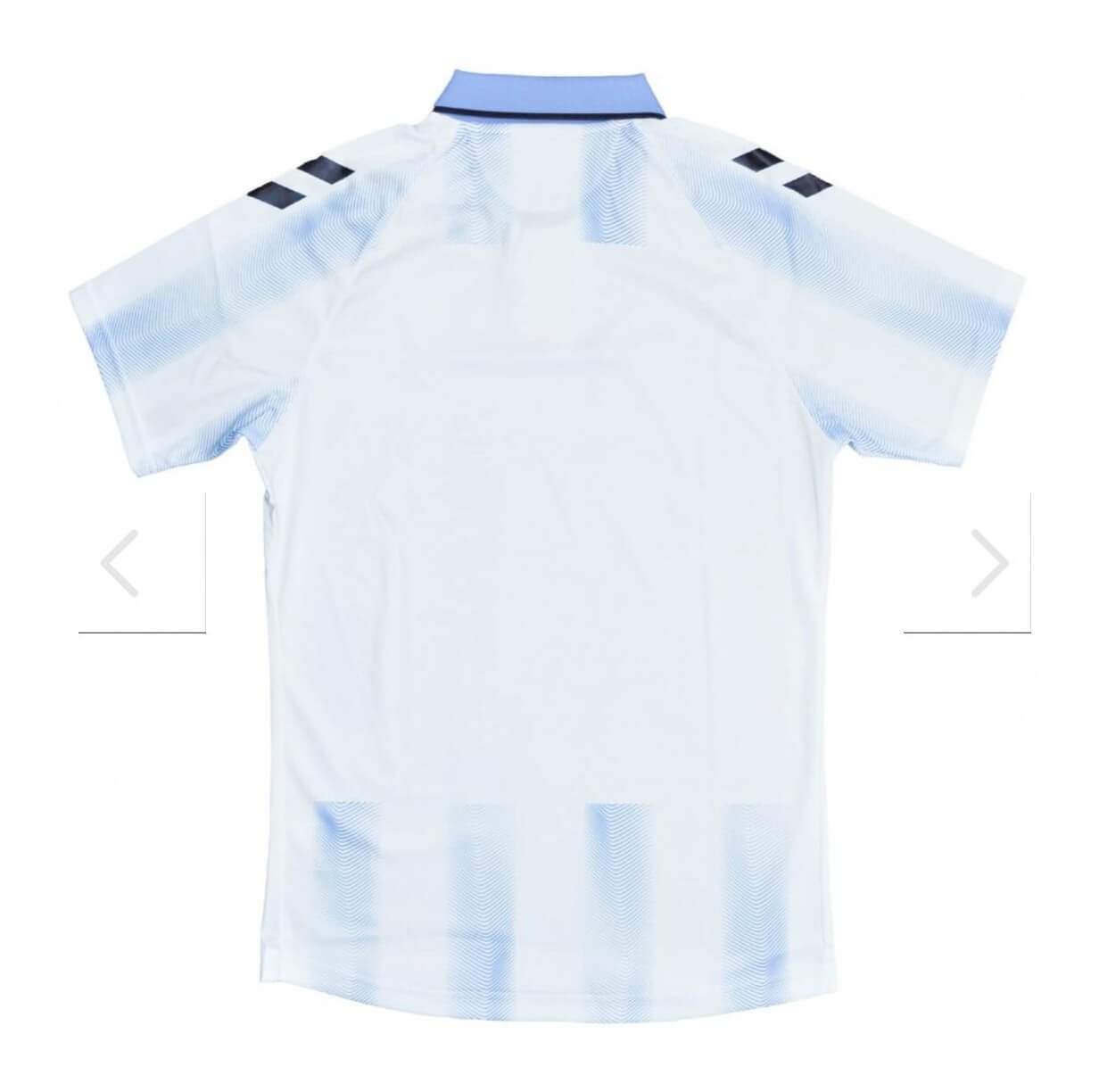 Camisa Málaga Azul Home 2023/24 Masculina Camisa Málaga Azul Home 2023/24 Masculina
