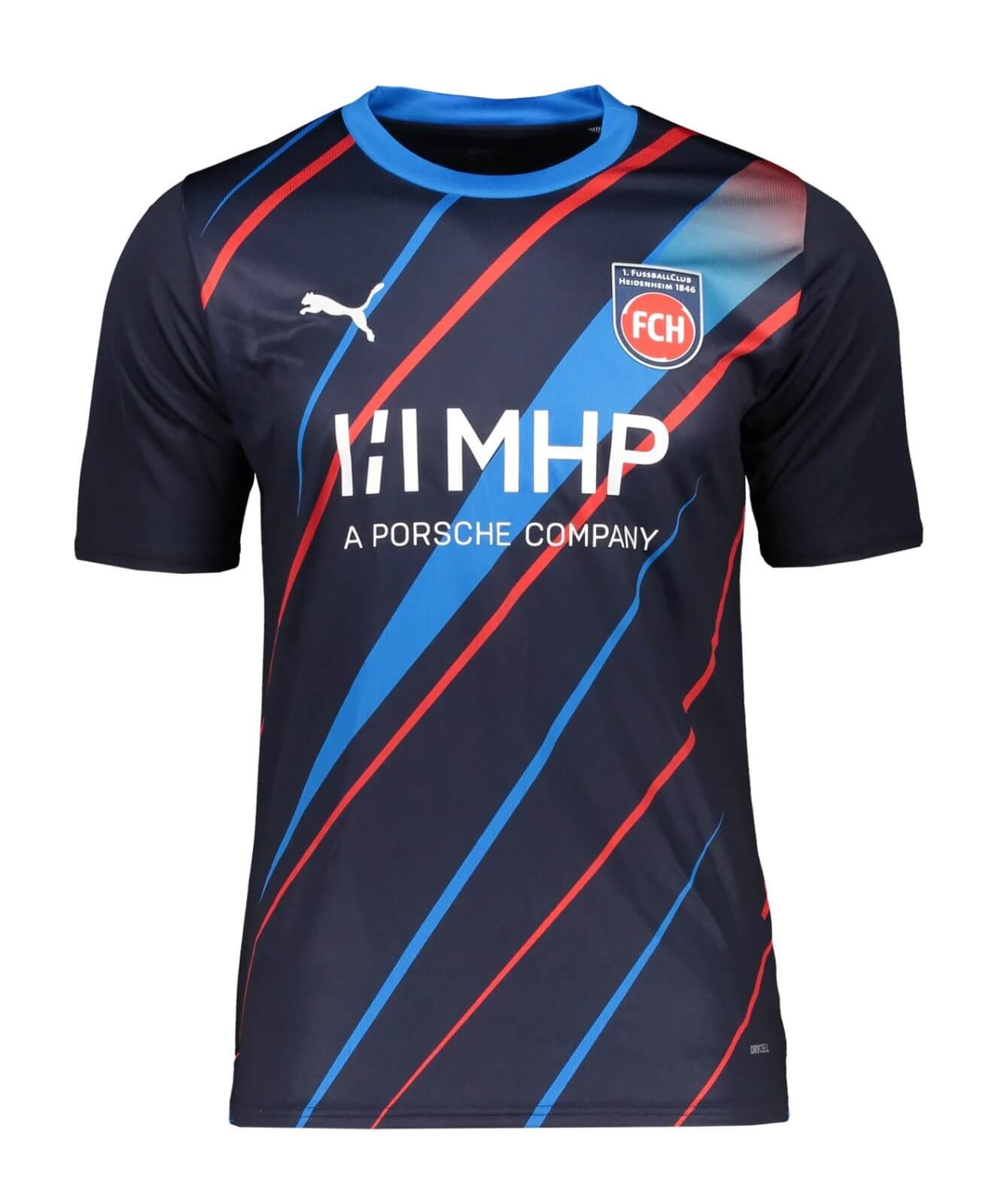 Camisa Heidenheim Away Azul 2023/24 Masculina Camisa Heidenheim Away Azul 2023/24 Masculina