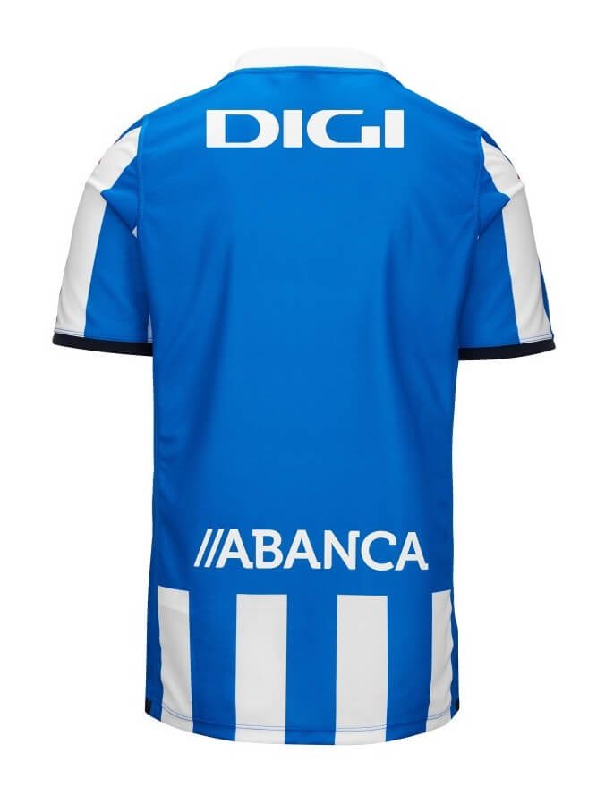 Camisa Deportivo de La Coruña Home Azul 2023/24 Masculina Camisa Deportivo de La Coruña Home Azul 2023/24 Masculina