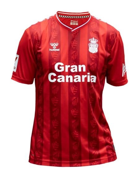 Camisa Las Palmas Third Vermelha 2023/24 Masculina