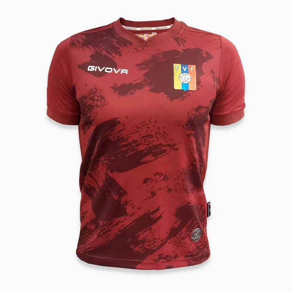 Camisa Venezuela Home Vermelha 2023/24 Masculina Camisa Venezuela Home Vermelha 2023/24 Masculina