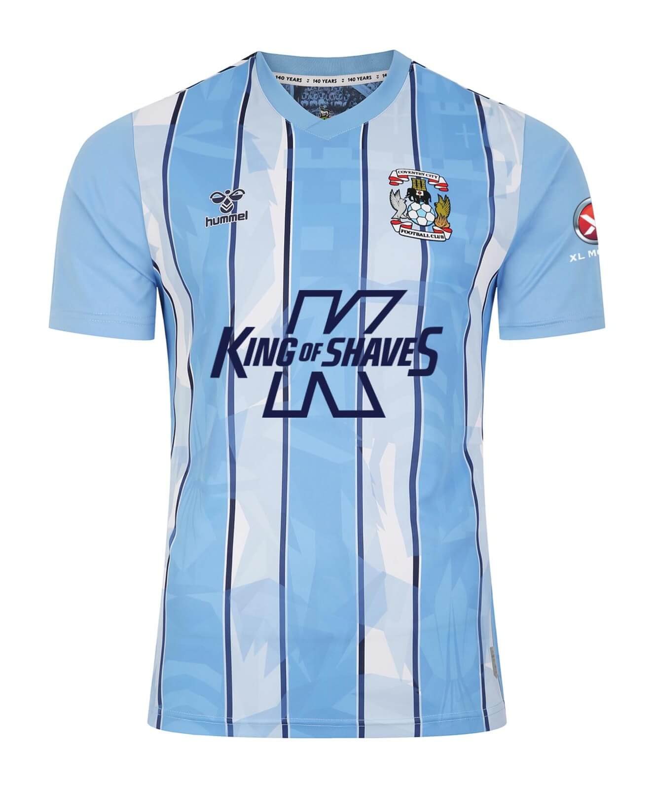 Camisa Coventry City Home Azul 2023/24 Masculina Camisa Coventry City Home Azul 2023/24 Masculina