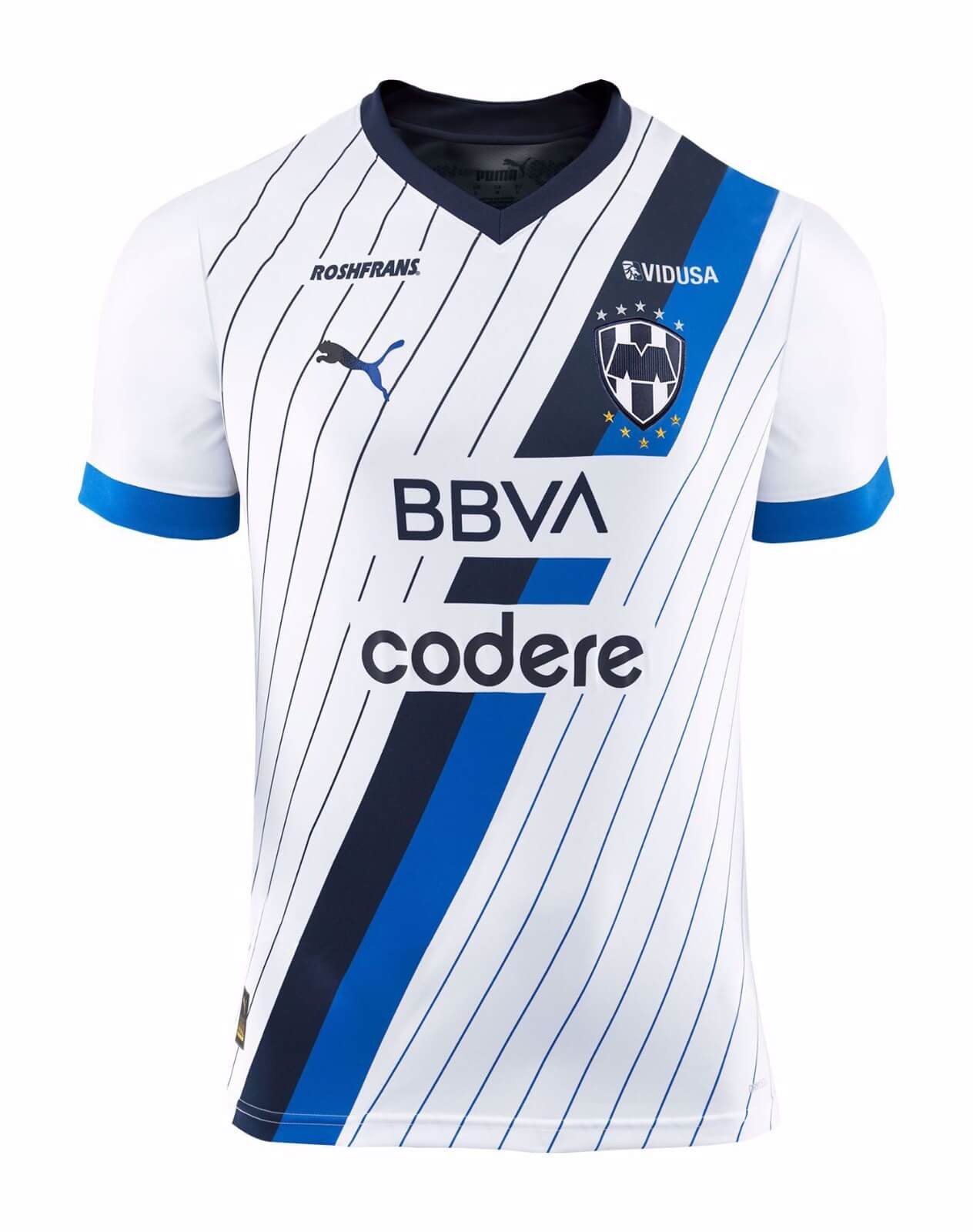 Camisa Monterrey Away Branca 2023/24 Masculina Camisa Monterrey Away Branca 2023/24 Masculina
