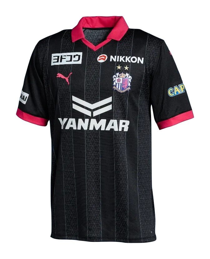 Camisa Cerezo Osaka Third Preta 2023/24 Masculina Camisa Cerezo Osaka Third Preta 2023/24 Masculina