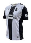 Camisa Las Palmas Away Preta/Branca 2022/23