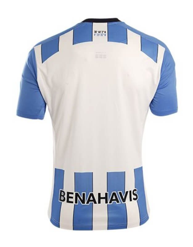 Camisa Málaga Home Azul 2022/23 Masculina Camisa Málaga Home Azul 2022/23 Masculina