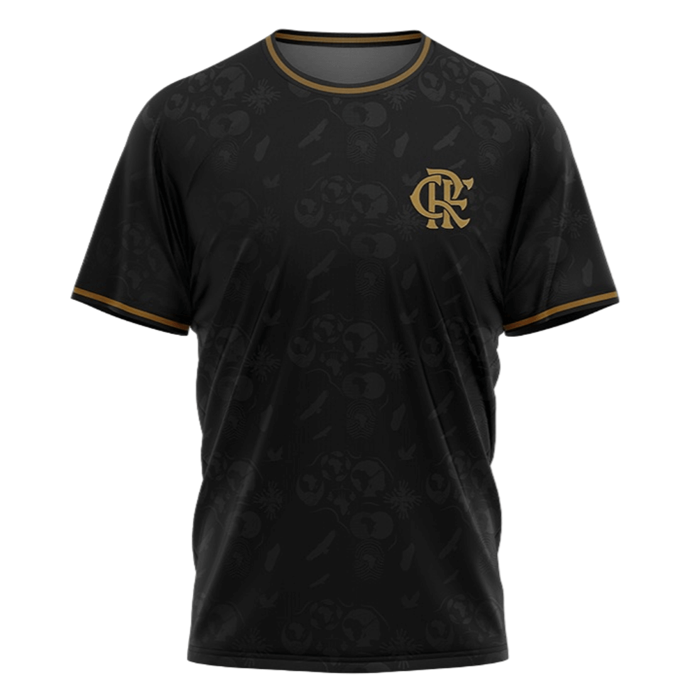 Camisa Flamengo Consciência Negra Preta 2023/24 Masculina Camisa Flamengo Consciência Negra Preta 2023/24 Masculina