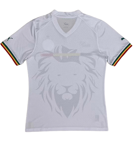 Camisa de Senegal Leão Branca 2023/24 Masculina Camisa de Senegal Leão Branca 2023/24 Masculina