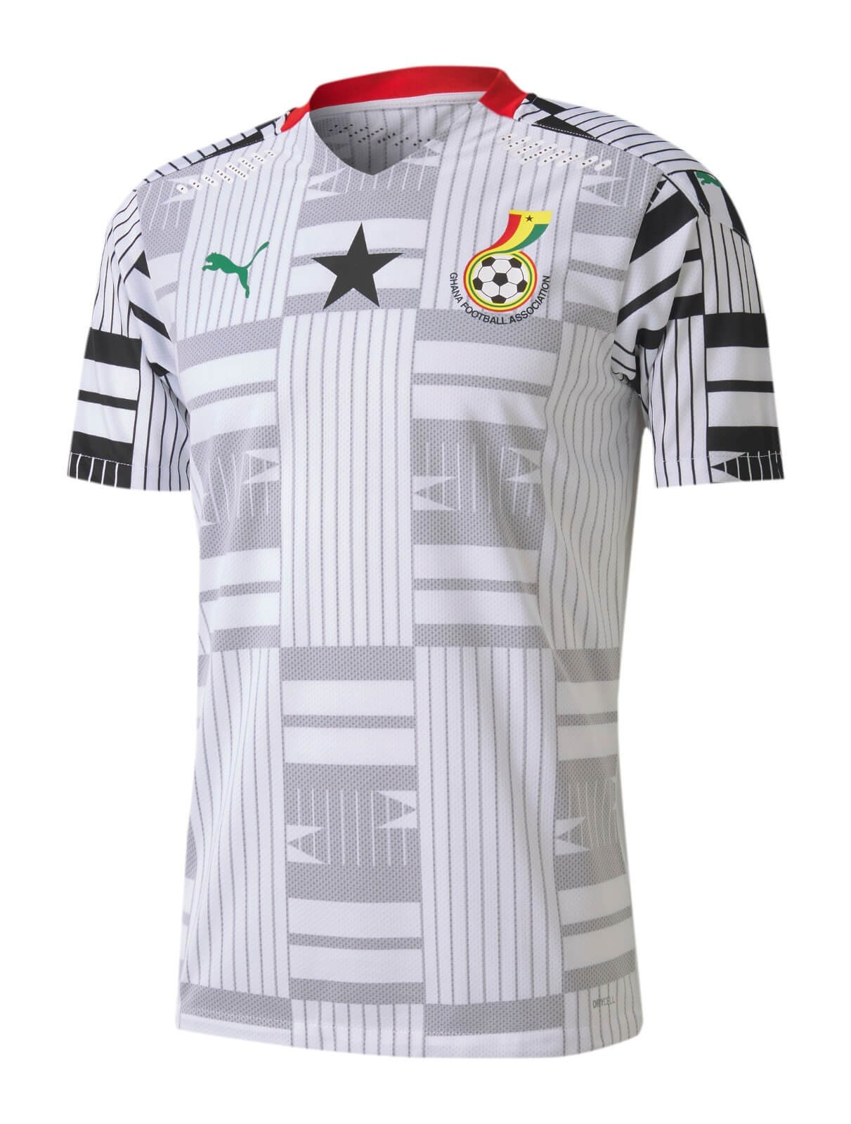 Camisa Seleção de Gana Branca Home 2020/21 Masculina Camisa Seleção de Gana Branca Home 2020/21 Masculina