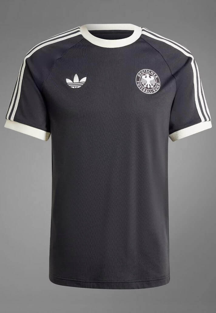 Camisa Alemanha Cinza 3-STRIPES Originals Masculina Camisa Alemanha Cinza 3-STRIPES Originals Masculina