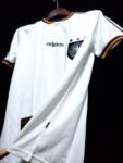 Camisa Seleção da Alemanha Branca Retrô 1996 Masculina
