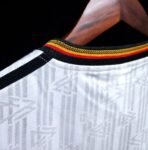 Camisa Seleção da Alemanha Branca Retrô 1996 Masculina
