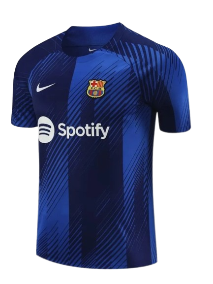Camisa Barcelona Treino Azul 2023/24 Masculina