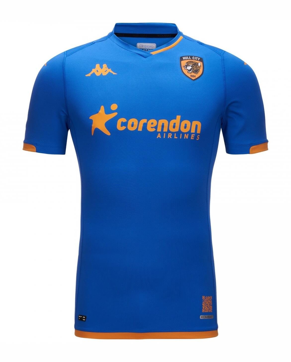 Camisa Hull City Azul Third 2023/24 Masculina Camisa Hull City Azul Third 2023/24 Masculina