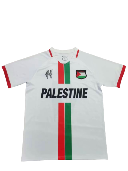 Camisa Seleção da Palestina Branca 2023/24 Masculina