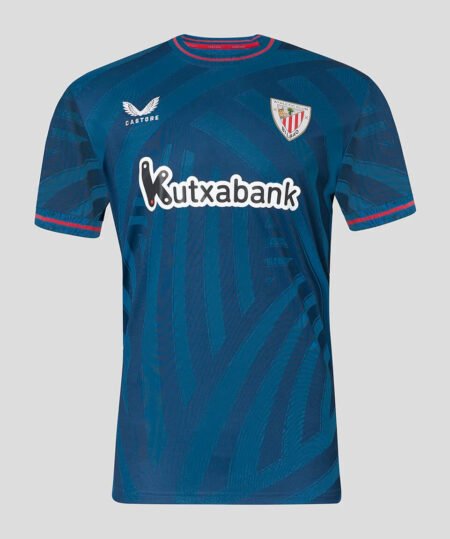 Camisa Athletic Bilbao Third Azul 2023/24 Masculina