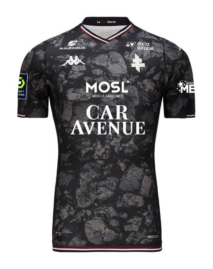 Camisa Metz Third Preta 2023/24 Masculina Camisa Metz Third Preta 2023/24 Masculina
