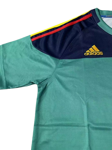 Camisa Espanha Azul 2010 Copa Goleiro Masculina Camisa Espanha Azul 2010 Copa Goleiro Masculina