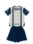 Kit Infantil Pachuca Azul/Branco 2023/24 Unissex