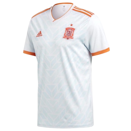 Camisa Seleção da Espanha Branca Away 2018 Masculina