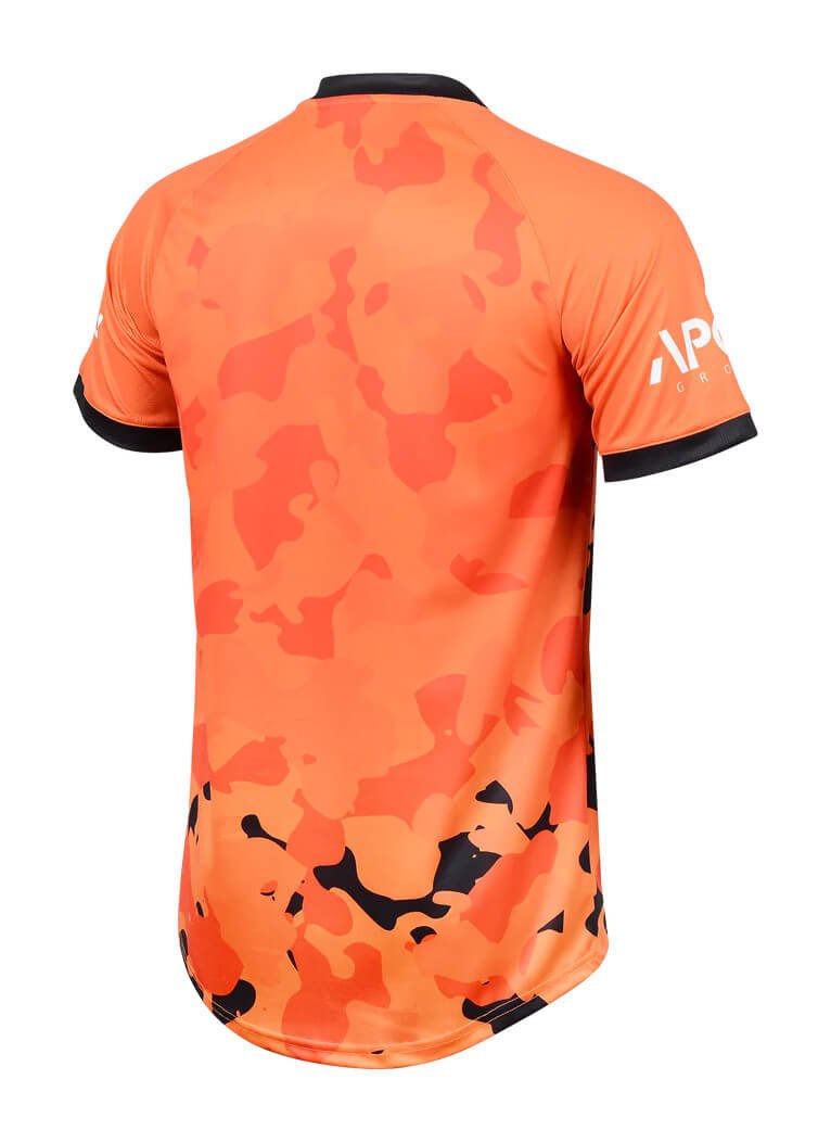 Camisa Brisbane Roar Home Laranja 2023/24 Masculina Camisa Brisbane Roar Home Laranja 2023/24 Masculina