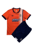 Kit Infantil Luton Town Laranja Away 2023/24 Unissex