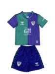 Kit Infantil Málaga Verde/Roxo 2023/24 Unissex