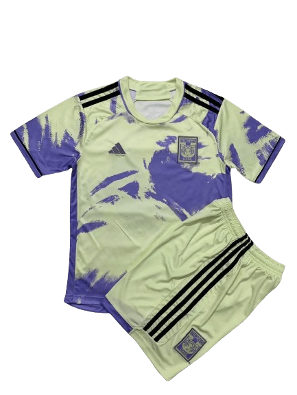 Kit Infantil Tigres Especial Roxo/Branco 2023/24 Unissex