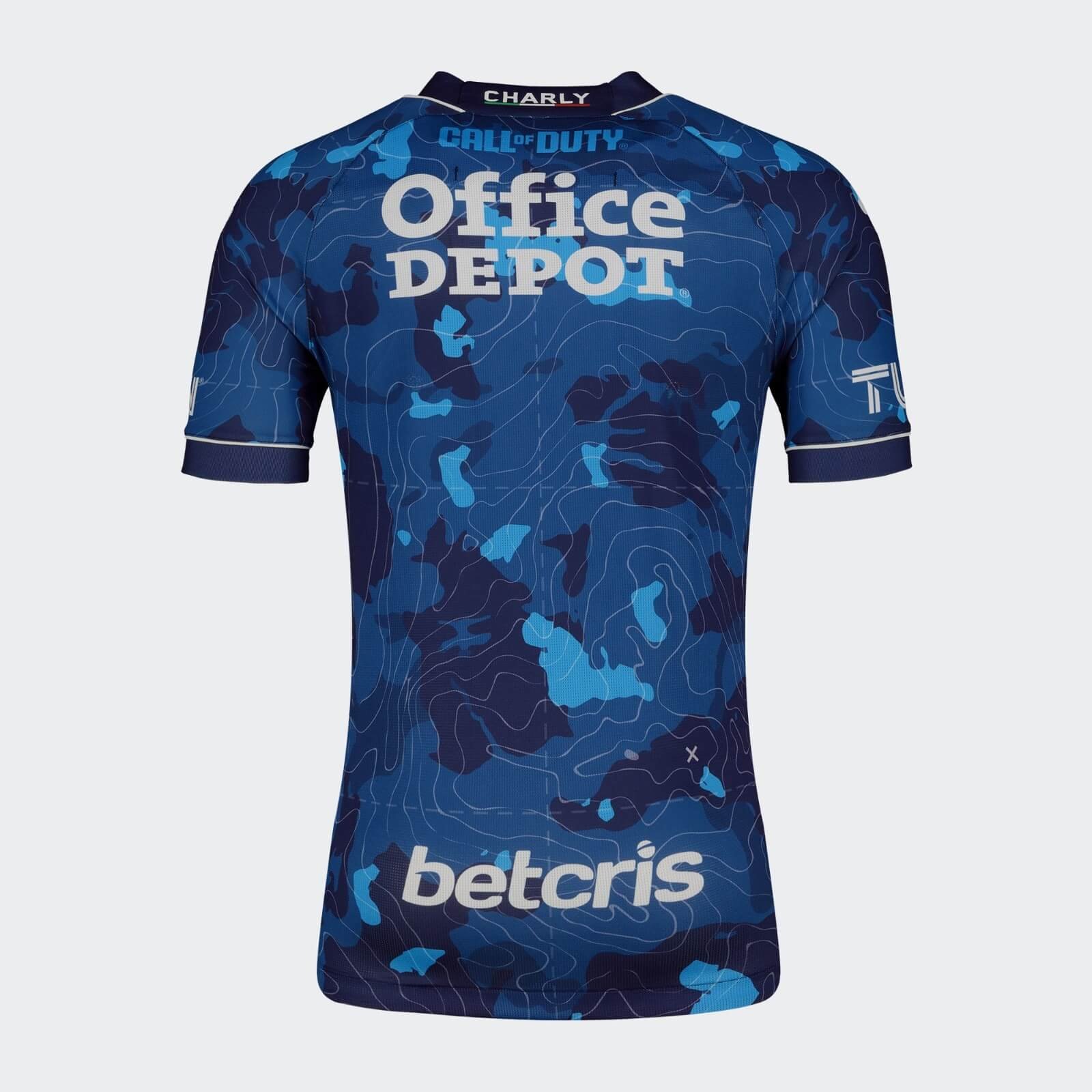 Camisa Pachuca Third Azul 2023/24 Masculina Camisa Pachuca Third Azul 2023/24 Masculina