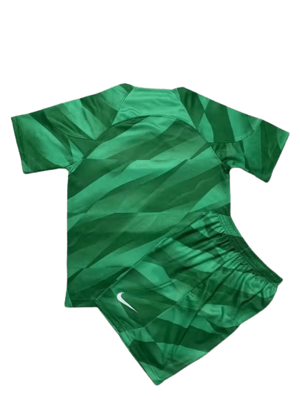 Kit Infantil Chelsea Verde Goleiro 2023/24 Unissex Kit Infantil Chelsea Verde Goleiro 2023/24 Unissex