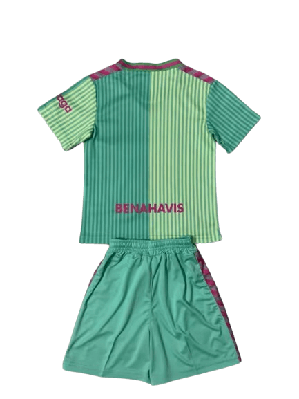 Kit Infantil Málaga Verde 2023/24 Unissex Kit Infantil Málaga Verde 2023/24 Unissex