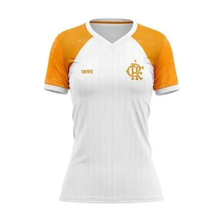 Camisa Flamengo Branca Ano Novo Especial 2023/24 Feminina