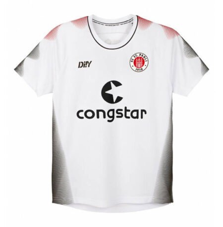 Camisa St. Pauli Home Branca 2023/24 Masculina