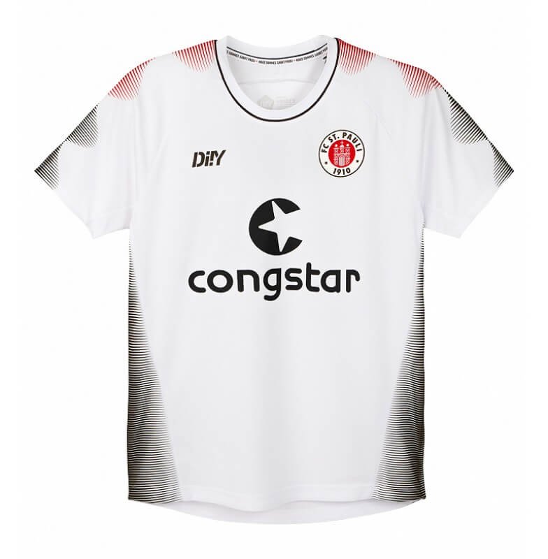Camisa St. Pauli Home Branca 2023/24 Masculina Camisa St. Pauli Home Branca 2023/24 Masculina