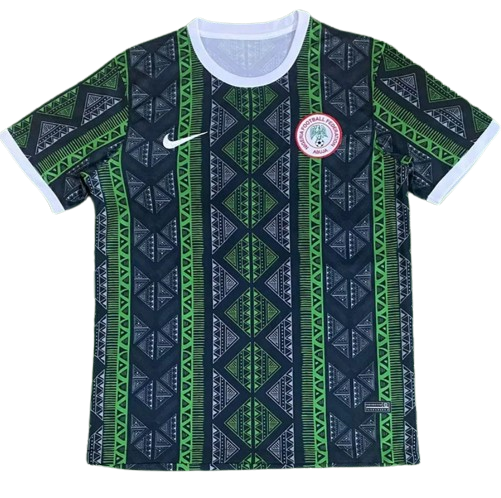Camisa Seleção da Nigéria Treino Verde 2023/24 Masculina Camisa Seleção da Nigéria Treino Verde 2023/24 Masculina
