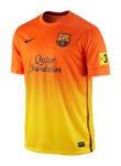 Camisa Barcelona Away Laranja/Amarela 2012/13 Masculina