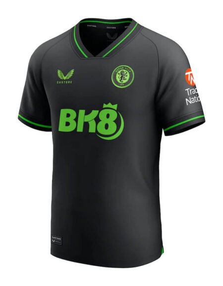 Camisa Aston Villa Preta Goleiro 2023/24 Masculina