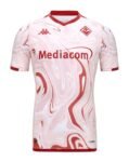 Camisa Quatro Fiorentina Branca/Vermelha 2023/24 Masculina